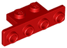 Bracket 1 x 2 - 1 x 4 with Rounded Corners
