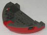 Boat, Hull Large Bow 12 x 16 x 5 1/3 with Dark Gray Top (2556 / 2557)