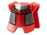 Minifigure Armor Breastplate with Leg Protection with Adric / Kentis Chain Mail Pattern