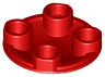 Plate, Round 2 x 2 with Rounded Bottom (Boat Stud)