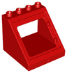 Duplo Roof Sloped 4 x 4 x 3 with Window Opening