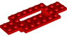 Vehicle, Base 4 x 10 x 2/3 with 2 x 4 Recessed Center with Smooth Underside