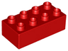 Duplo, Brick 2 x 4