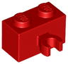 Brick, Modified 1 x 2 with Open O Clip Thick (Vertical Grip)