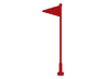 Flag on Antenna Whip