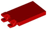 Tile, Modified 2 x 3 with 2 Clips Angled
