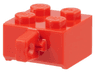 Hinge Brick 2 x 2 Locking with 1 Finger Vertical without Axle Hole