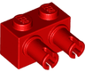 Brick, Modified 1 x 2 with Pins