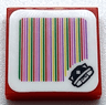 Tile 2 x 2 with Super Mario Scanner Code Spiny Pattern (Sticker) - Set 71361