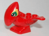 Duplo Dinosaur Pteranodon Adult with Green and Yellow Around Eyes Pattern