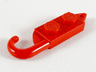 Hook Plate, Modified 1 x 2 with Crane Hook Left