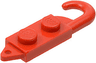 Hook Plate, Modified 1 x 2 with Crane Hook Right