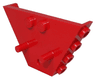 Vehicle, Tipper End Flat with Pins