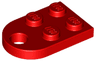 Plate, Modified 2 x 3 with Hole
