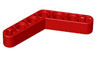 Technic, Liftarm, Modified Bent Thick 1 x 7 (4 - 4)