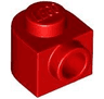 Brick, Round 1 x 1 x 2/3 Half Circle Extended with Stud on Side