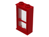 Door 1 x 2 x 3 Hinge on Right with Trans-Clear Glass