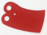 Minifigure Cape Cloth, Narrow, Curved to One Side