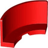Panel 3 x 3 x 2 Corner Convex