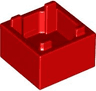 Container, Box 2 x 2 x 1 - Top Opening with Flat Inner Bottom