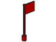 Flag on Flagpole, Straight