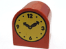 Duplo, Brick 2 x 2 x 2 Slope Curved Double with Clock Hands 10:10 Pattern