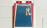 Slope 65 2 x 2 x 2 without Bottom Tube with Minifigure Dress / Skirt / Robe, Blue Panel and Keys Pattern