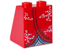 Slope 65 2 x 2 x 2 with Bottom Tube with Minifigure Dress / Skirt / Robe, Kimono Pattern