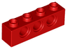 Technic, Brick 1 x 4 with Holes