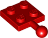 Plate, Modified 2 x 2 with Tow Ball