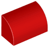 Slope, Curved 1 x 2 with Bottom Stud Holder