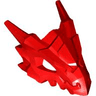 Dragon Head (Ninjago) Jaw Upper with Horns and Large Eye Openings