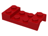 Vehicle, Mudguard 2 x 4 with Arch Studded