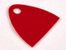 Minifigure Cape Cloth, Short 30mm with Straight Bottom and Single Top Hole, (Juniors) - Spongy Stretchable Fabric