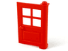 Door 1 x 4 x 5 with 4 Panes