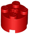 Brick, Round 2 x 2 with Axle Hole