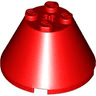 Cone 4 x 4 x 2 with Axle Hole