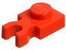 Plate, Modified 1 x 1 with U Clip Thick (Vertical Grip)