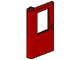 Door 1 x 4 x 5 Train Left, Thin Support at Bottom