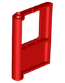 Door 1 x 4 x 5 Train Right, Thin Support at Bottom