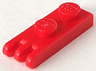 Hinge Plate 1 x 2 with 3 Fingers on End - Solid Studs