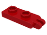 Hinge Plate 1 x 2 with 2 Fingers on End - Hollow Studs