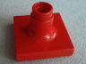 Duplo Support Sign Post Short - Thin Base