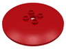 Dish 6 x 6 Inverted (Radar) - Hollow Studs