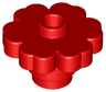 Plant Flower 2 x 2 Rounded - Open Stud