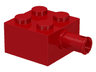 Brick, Modified 2 x 2 with Pin and No Axle Hole
