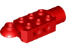 Technic, Brick Modified 2 x 3 with Pin Holes, Rotation Joint Ball Half Horizontal, and Rotation Joint Socket