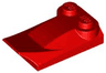 Slope, Curved 3 x 2 x 2/3 with 2 Studs, Wing End