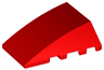 Wedge 4 x 4 Triple Curved No Studs