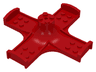 Fabuland Merry-Go-Round Base 4 x 4 with (Same Color) Fabuland Merry-Go-Round Type 1 Top (4875 / 4874)